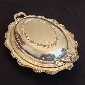 Wilcox American Rose Double Vegetable Bowl (7312)